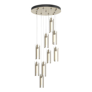 Hubbardton Forge - 131104-SKT-STND-84-ZM0065 - LED Pendant - Exos Glass - Soft Gold