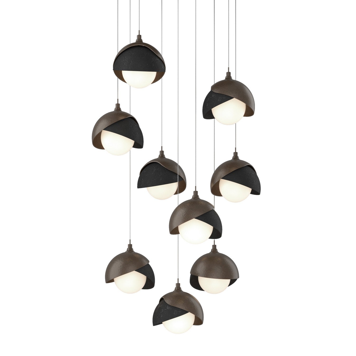 Hubbardton Forge - 131105-SKT-LONG-05-10-GG0711 - LED Pendant - Brooklyn - Bronze