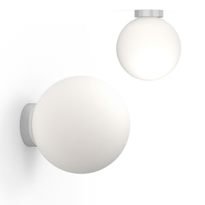 Pablo Designs - BOLA SPH FSH 12 CRM - LED Wall/Ceiling Lamp - Bola - Chome