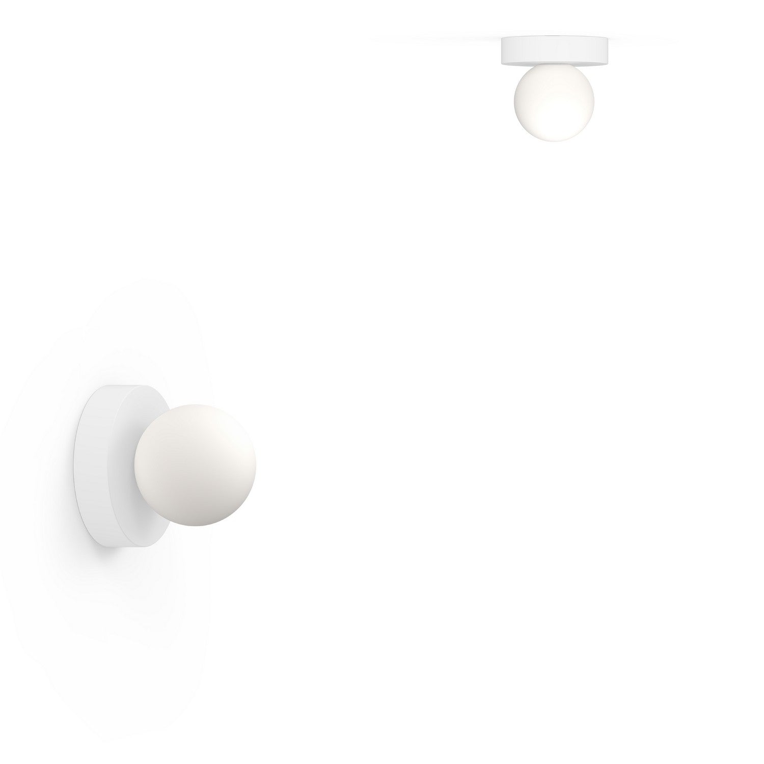 Pablo Designs - BOLA SPH FSH 4 WHT - LED Wall/Ceiling Lamp - Bola - White