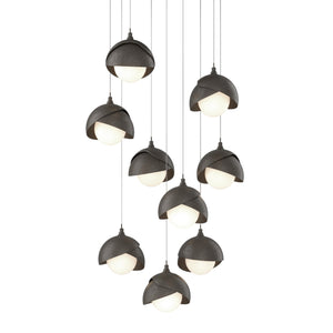 Hubbardton Forge - 131105-SKT-LONG-07-07-GG0711 - LED Pendant - Brooklyn - Dark Smoke