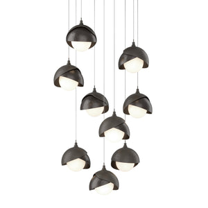 Hubbardton Forge - 131105-SKT-LONG-07-14-GG0711 - LED Pendant - Brooklyn - Dark Smoke