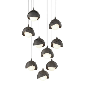 Hubbardton Forge - 131105-SKT-LONG-07-20-GG0711 - LED Pendant - Brooklyn - Dark Smoke