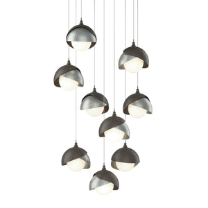 Hubbardton Forge - 131105-SKT-LONG-07-82-GG0711 - LED Pendant - Brooklyn - Dark Smoke