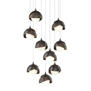 Hubbardton Forge - 131105-SKT-LONG-14-05-GG0711 - LED Pendant - Brooklyn - Oil Rubbed Bronze