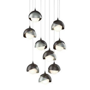 Hubbardton Forge - 131105-SKT-LONG-14-82-GG0711 - LED Pendant - Brooklyn - Oil Rubbed Bronze