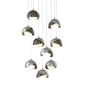 Hubbardton Forge - 131105-SKT-LONG-82-05-GG0711 - LED Pendant - Brooklyn - Vintage Platinum