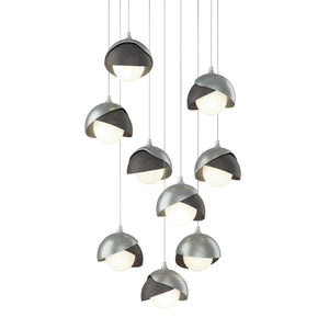 Hubbardton Forge - 131105-SKT-LONG-82-20-GG0711 - LED Pendant - Brooklyn - Vintage Platinum