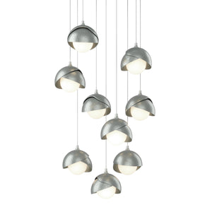 Hubbardton Forge - 131105-SKT-LONG-82-82-GG0711 - LED Pendant - Brooklyn - Vintage Platinum