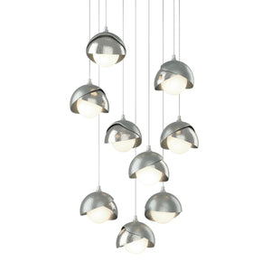 Hubbardton Forge - 131105-SKT-LONG-82-85-GG0711 - LED Pendant - Brooklyn - Vintage Platinum