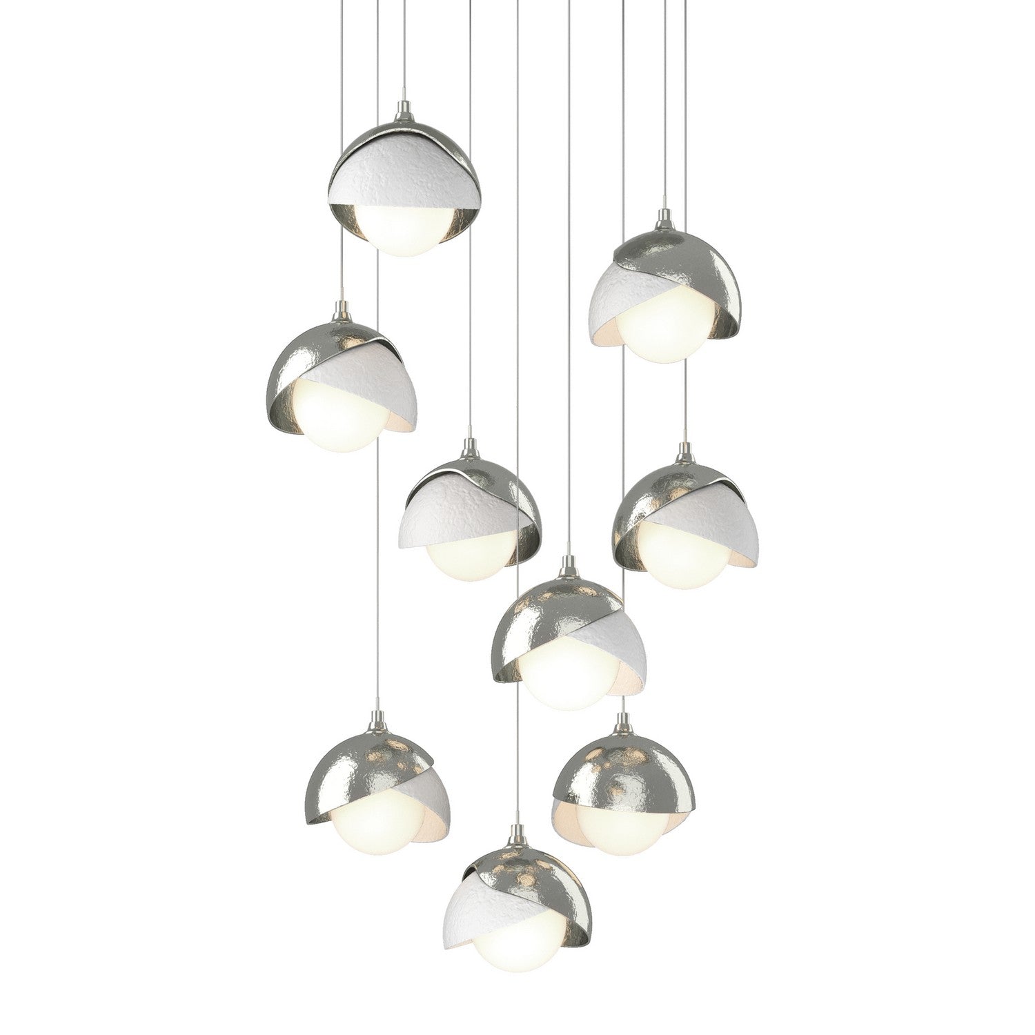 Hubbardton Forge - 131105-SKT-LONG-85-02-GG0711 - LED Pendant - Brooklyn - Sterling