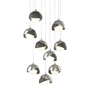 Hubbardton Forge - 131105-SKT-LONG-85-07-GG0711 - LED Pendant - Brooklyn - Sterling