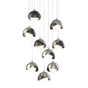 Hubbardton Forge - 131105-SKT-LONG-85-14-GG0711 - LED Pendant - Brooklyn - Sterling