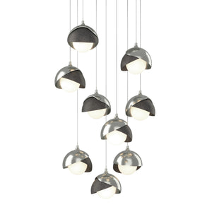 Hubbardton Forge - 131105-SKT-LONG-85-20-GG0711 - LED Pendant - Brooklyn - Sterling