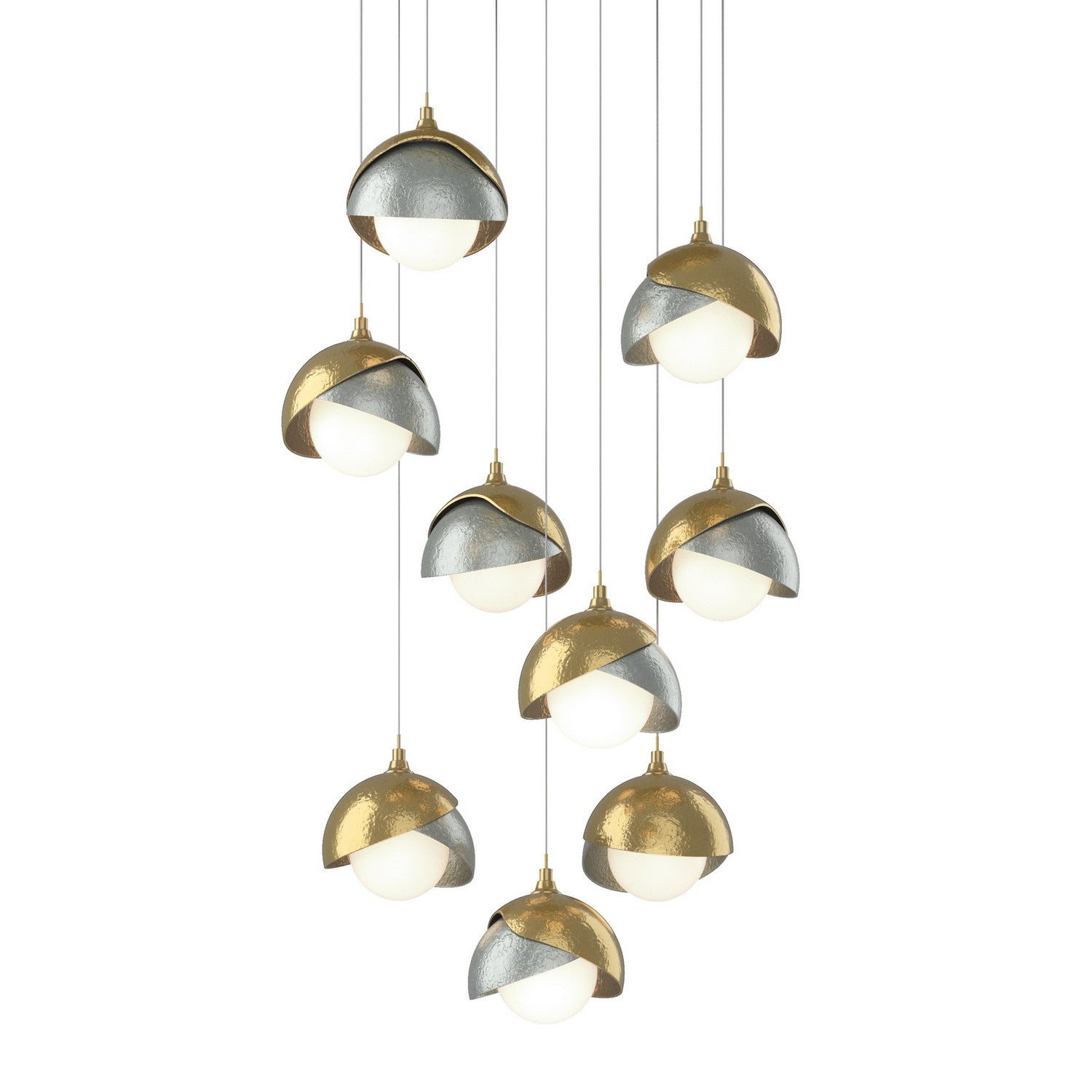 Hubbardton Forge - 131105-SKT-LONG-86-82-GG0711 - LED Pendant - Brooklyn - Modern Brass