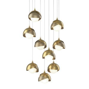 Hubbardton Forge - 131105-SKT-LONG-86-84-GG0711 - LED Pendant - Brooklyn - Modern Brass