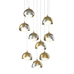 Hubbardton Forge - 131105-SKT-LONG-86-85-GG0711 - LED Pendant - Brooklyn - Modern Brass