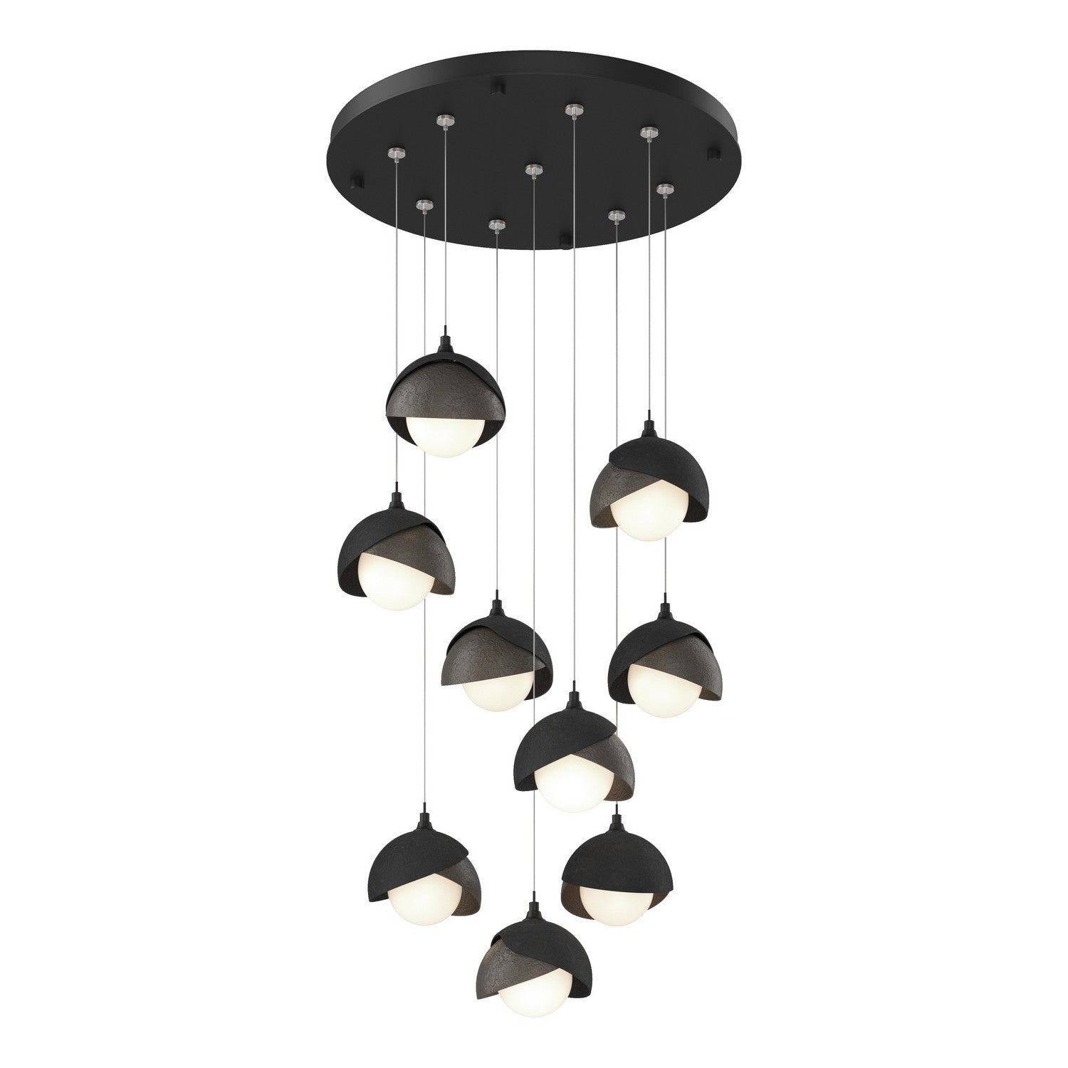 Hubbardton Forge - 131105-SKT-STND-10-07-GG0711 - LED Pendant - Brooklyn - Black