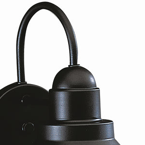 Kichler - 9022BK - One Light Outdoor Wall Mount - Seaside - Black