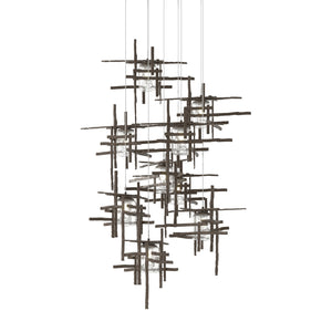 Hubbardton Forge - 131107-SKT-LONG-05-II0728 - LED Pendant - Tura - Bronze