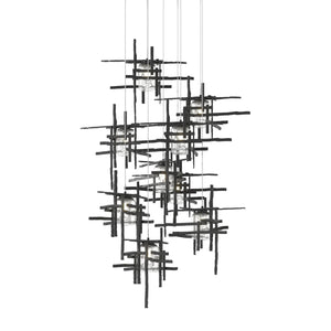 Hubbardton Forge - 131107-SKT-LONG-10-II0728 - LED Pendant - Tura - Black