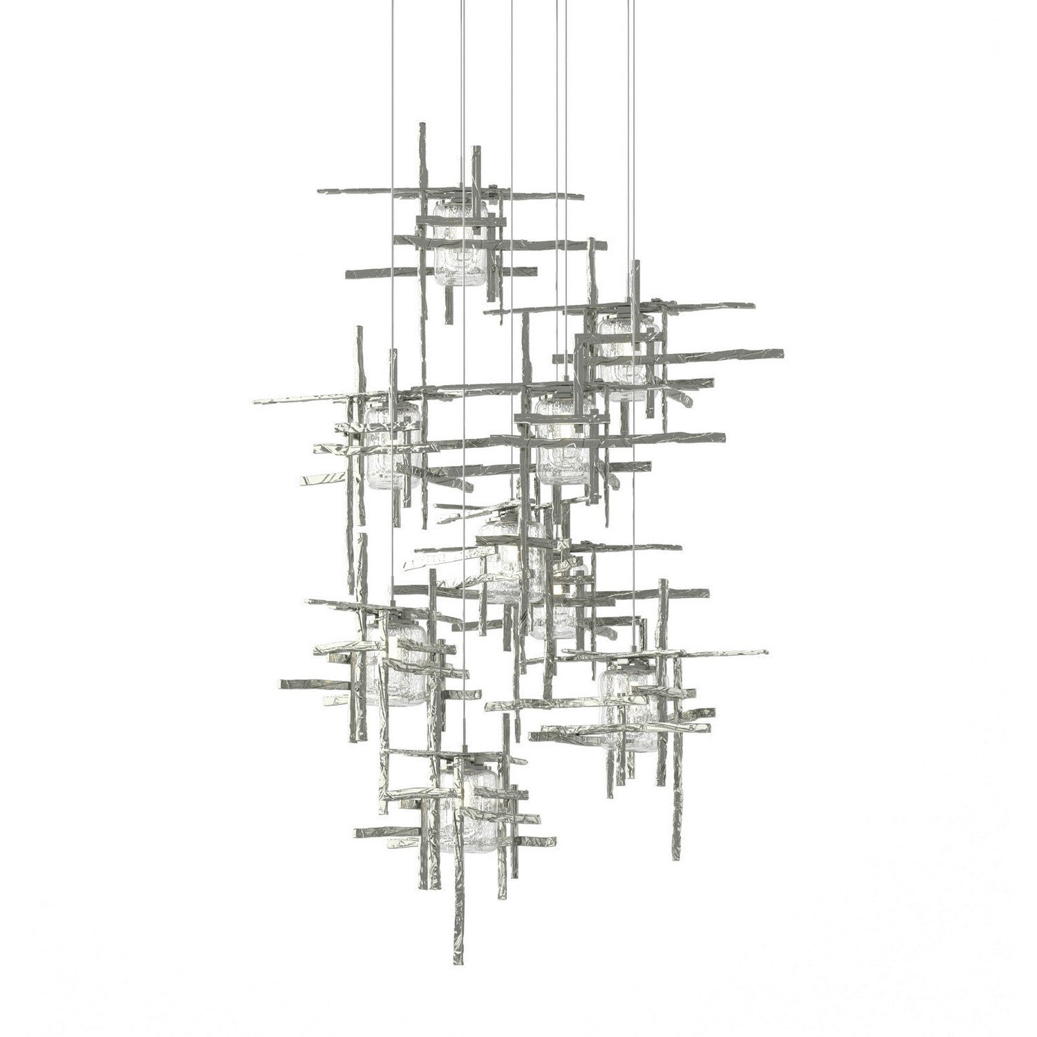 Hubbardton Forge - 131107-SKT-LONG-85-II0728 - LED Pendant - Tura - Sterling