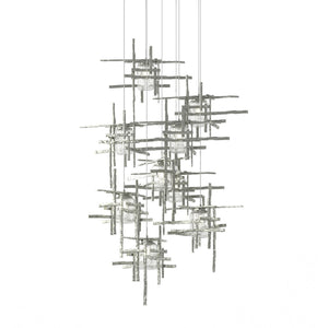 Hubbardton Forge - 131107-SKT-LONG-85-II0728 - LED Pendant - Tura - Sterling