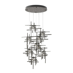 Hubbardton Forge - 131107-SKT-STND-07-II0728 - LED Pendant - Tura - Dark Smoke