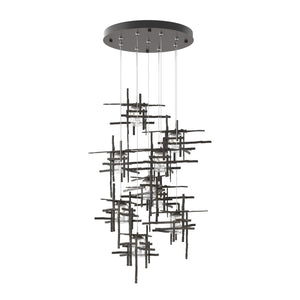 Hubbardton Forge - 131107-SKT-STND-14-II0728 - LED Pendant - Tura - Oil Rubbed Bronze