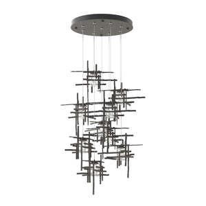 Hubbardton Forge - 131107-SKT-STND-20-II0728 - LED Pendant - Tura - Natural Iron