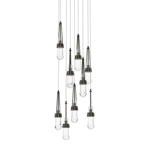 Hubbardton Forge - 131108-SKT-LONG-14-ZM0434 - LED Pendant - Link - Oil Rubbed Bronze