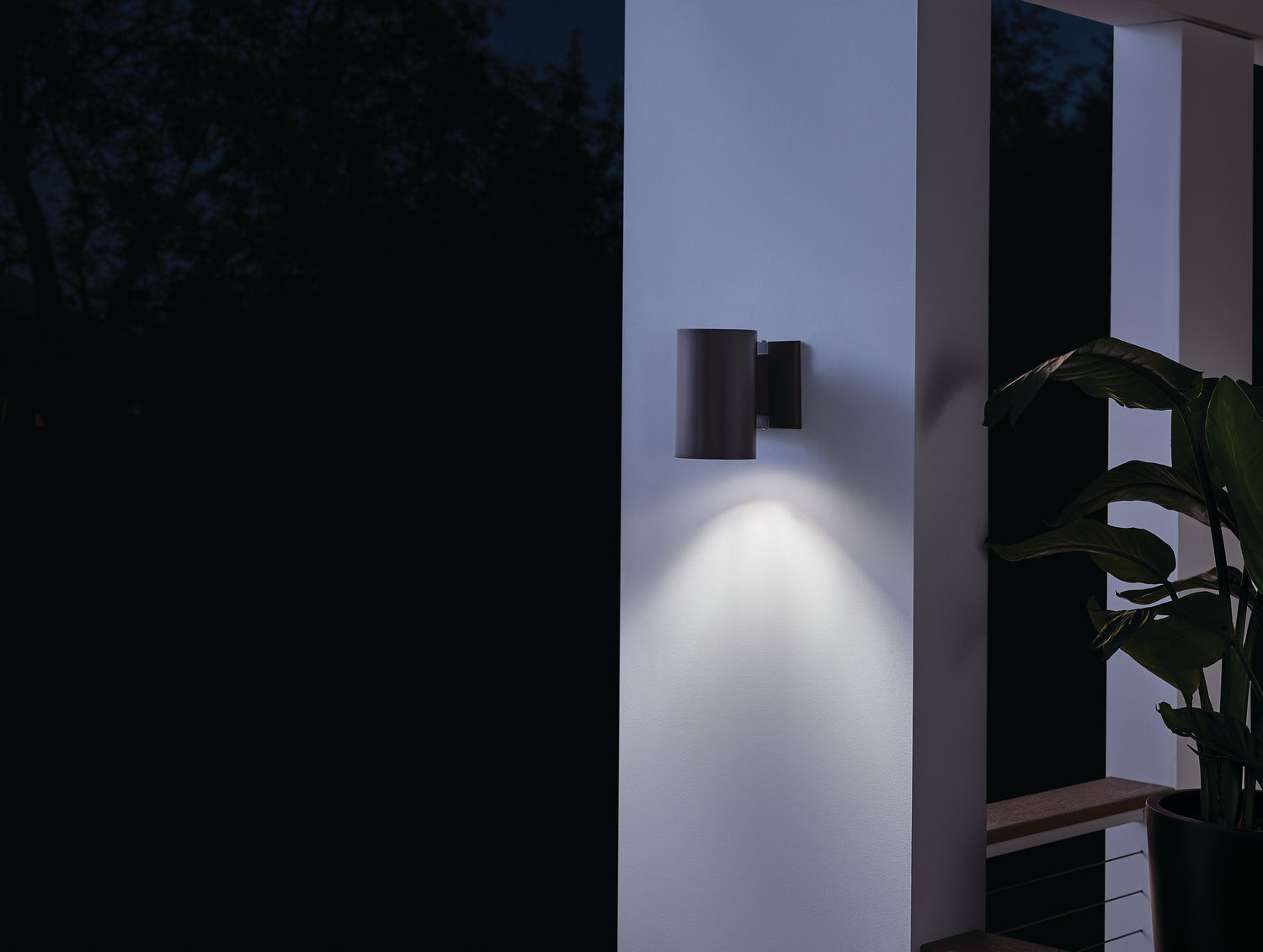 Kichler - 9234AZ - One Light Outdoor Wall Mount - No Family - Architectural Bronze