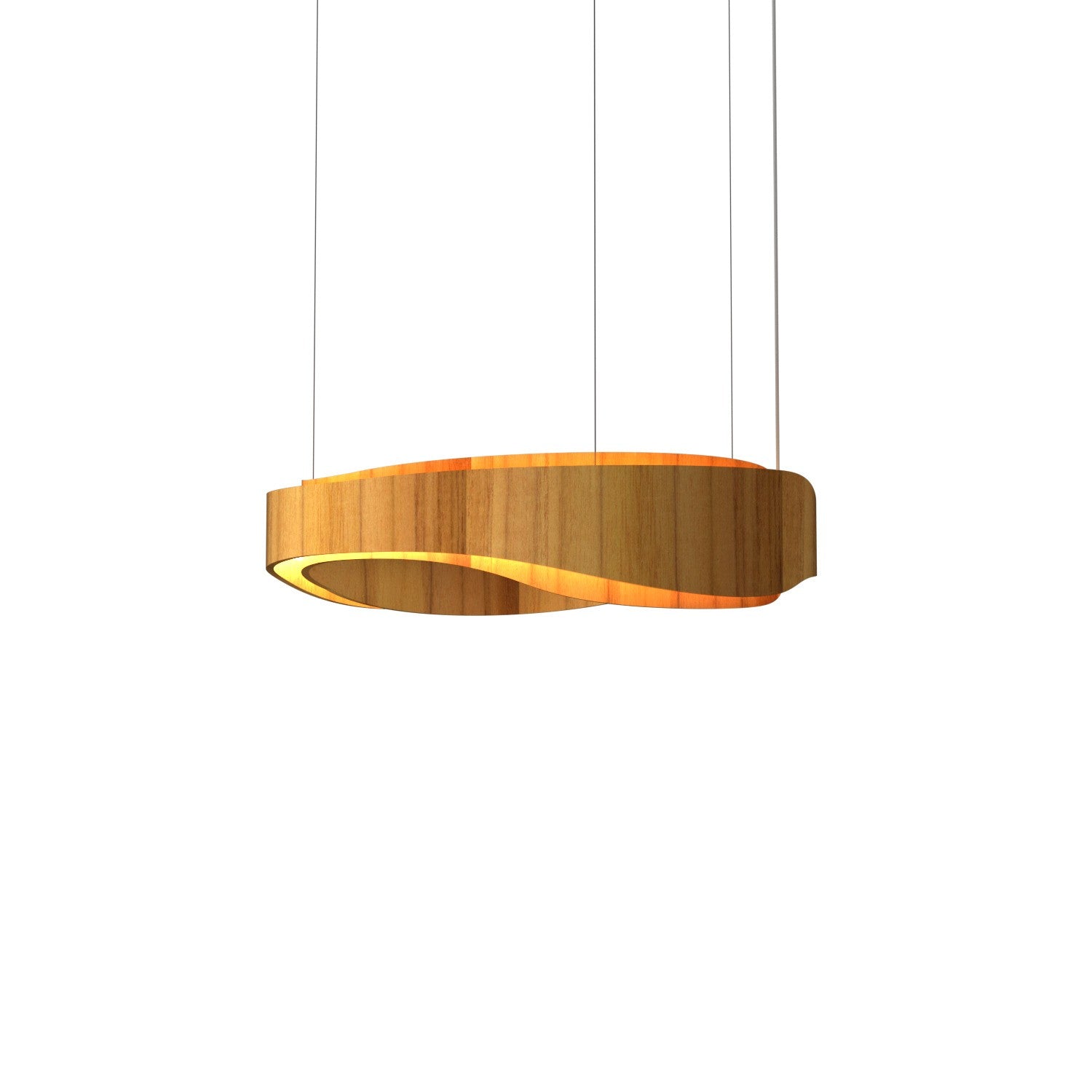 Accord Lighting - 1467LED.12 - LED Pendant - Horizon - Teak