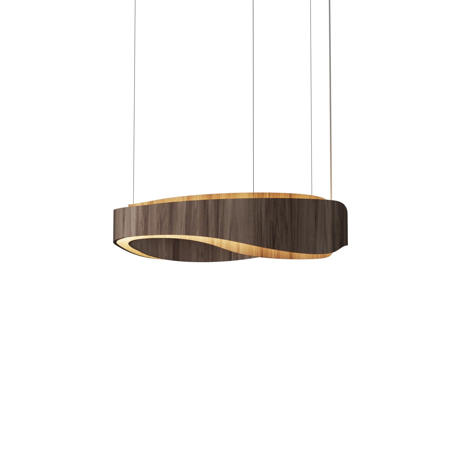 Accord Lighting - 1467LED.18 - LED Pendant - Horizon - American Walnut