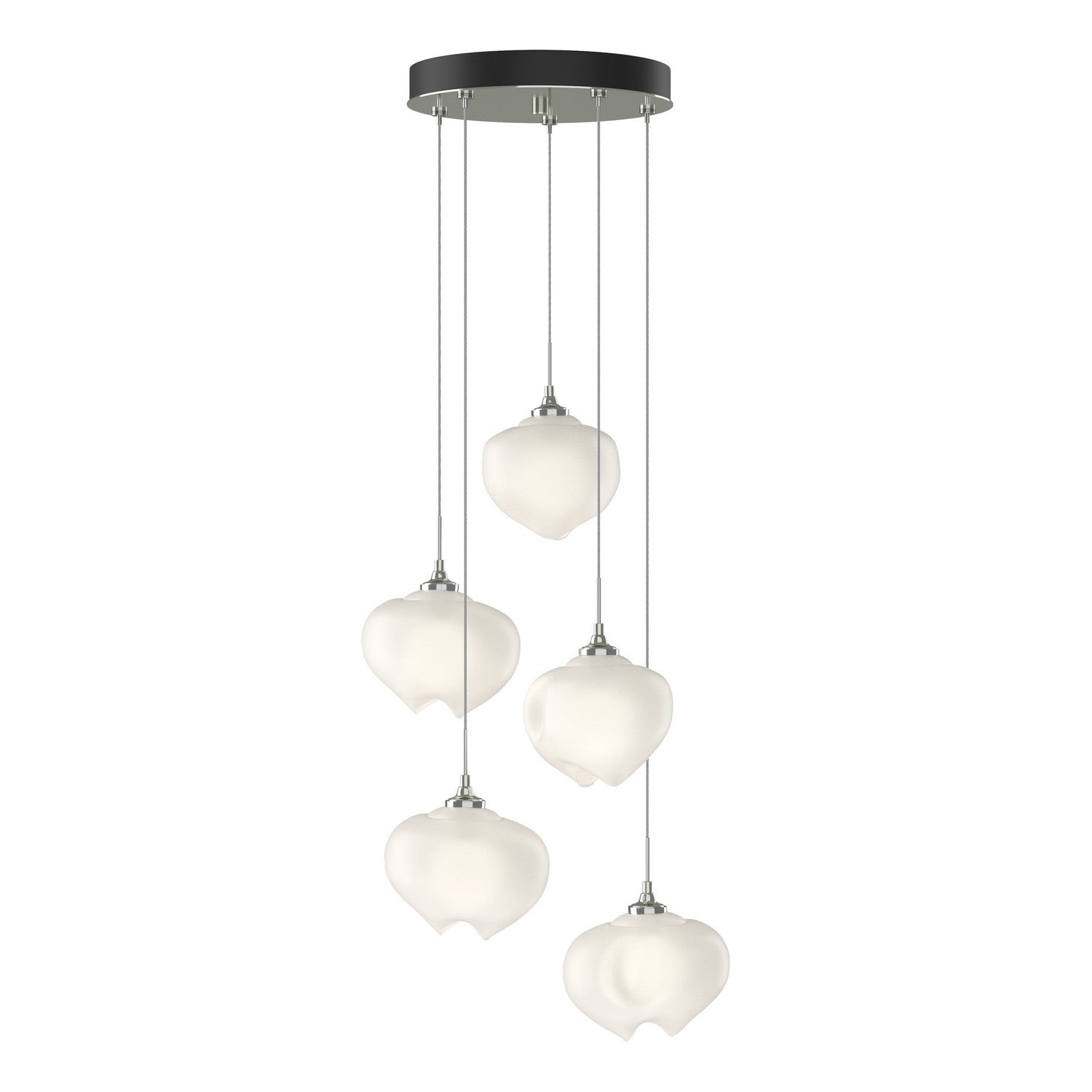 Hubbardton Forge - 131123-SKT-STND-85-FD0710 - Ume 5-Light Pendant - Ume - Sterling