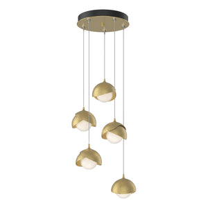 Hubbardton Forge - 131125-SKT-STND-86-86-GG0711 - LED Pendant - Brooklyn - Modern Brass