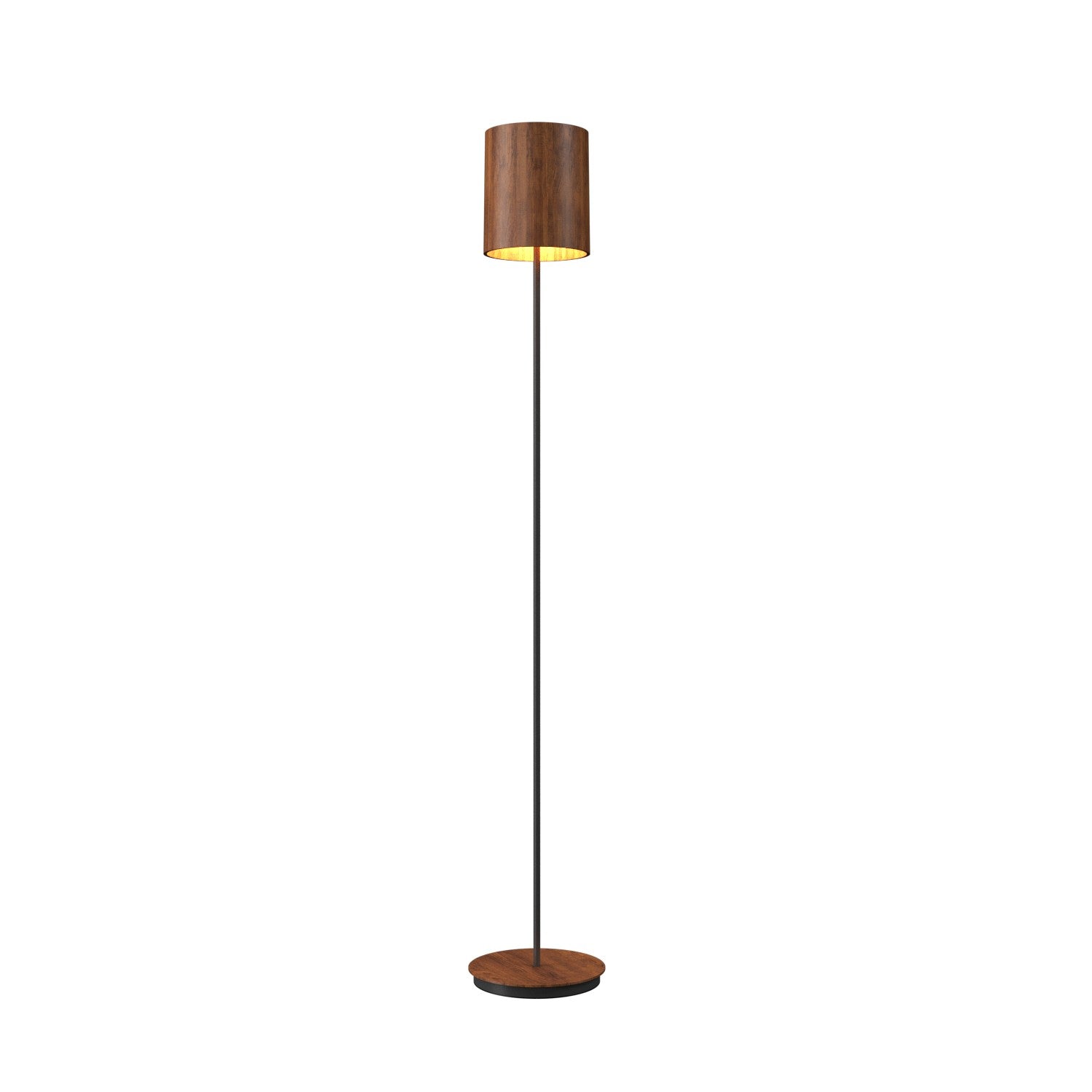 Accord Lighting - 3054.06 - One Light Floor Lamp - Cylindrical - Imbuia