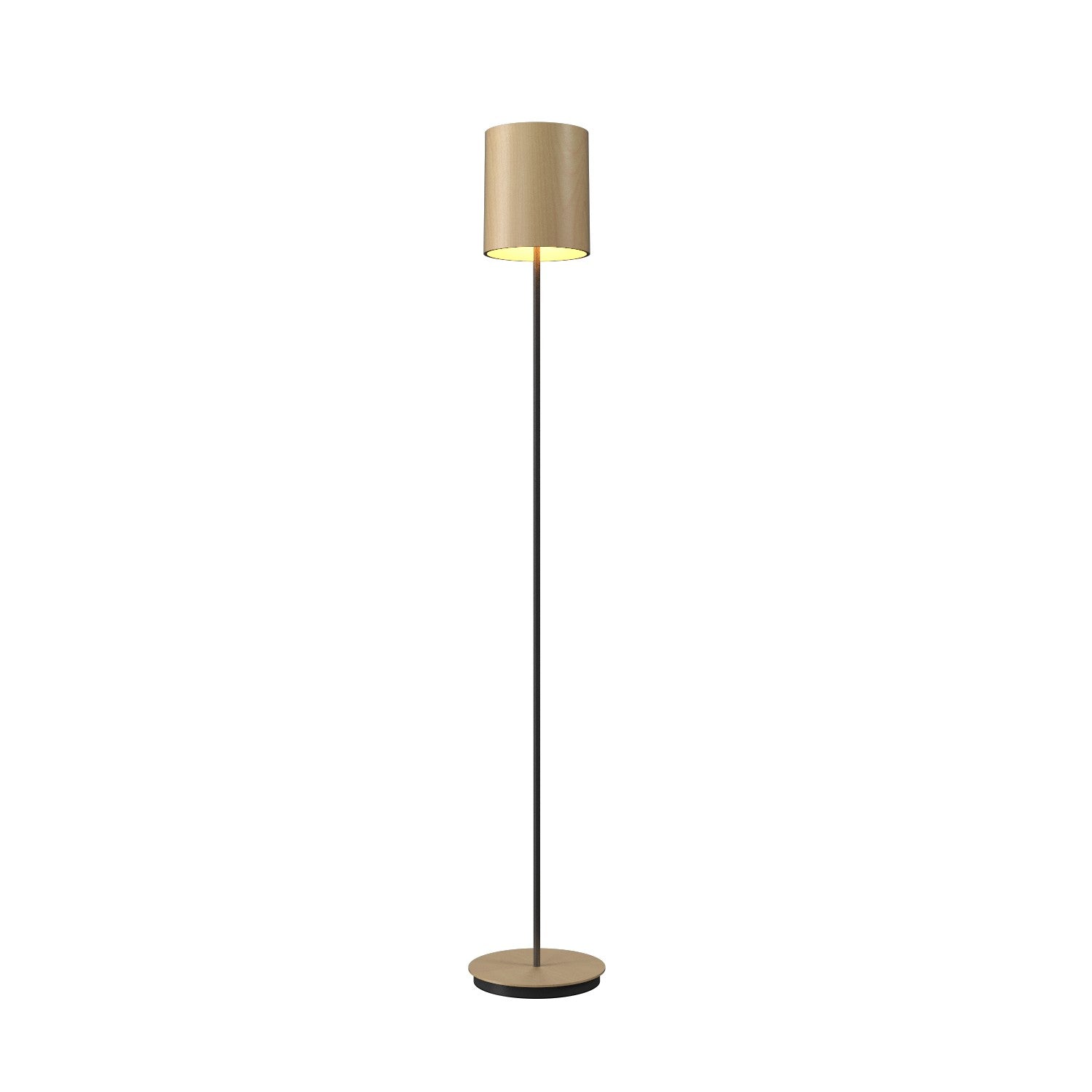 Accord Lighting - 3054.34 - One Light Floor Lamp - Cylindrical - Maple