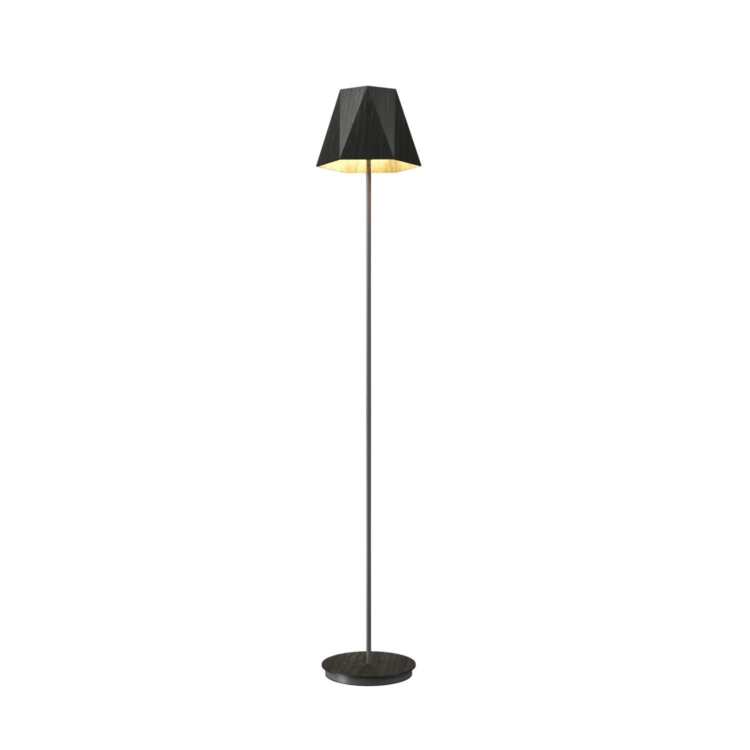 Accord Lighting - 3055.44 - One Light Floor Lamp - Facet - Charcoal