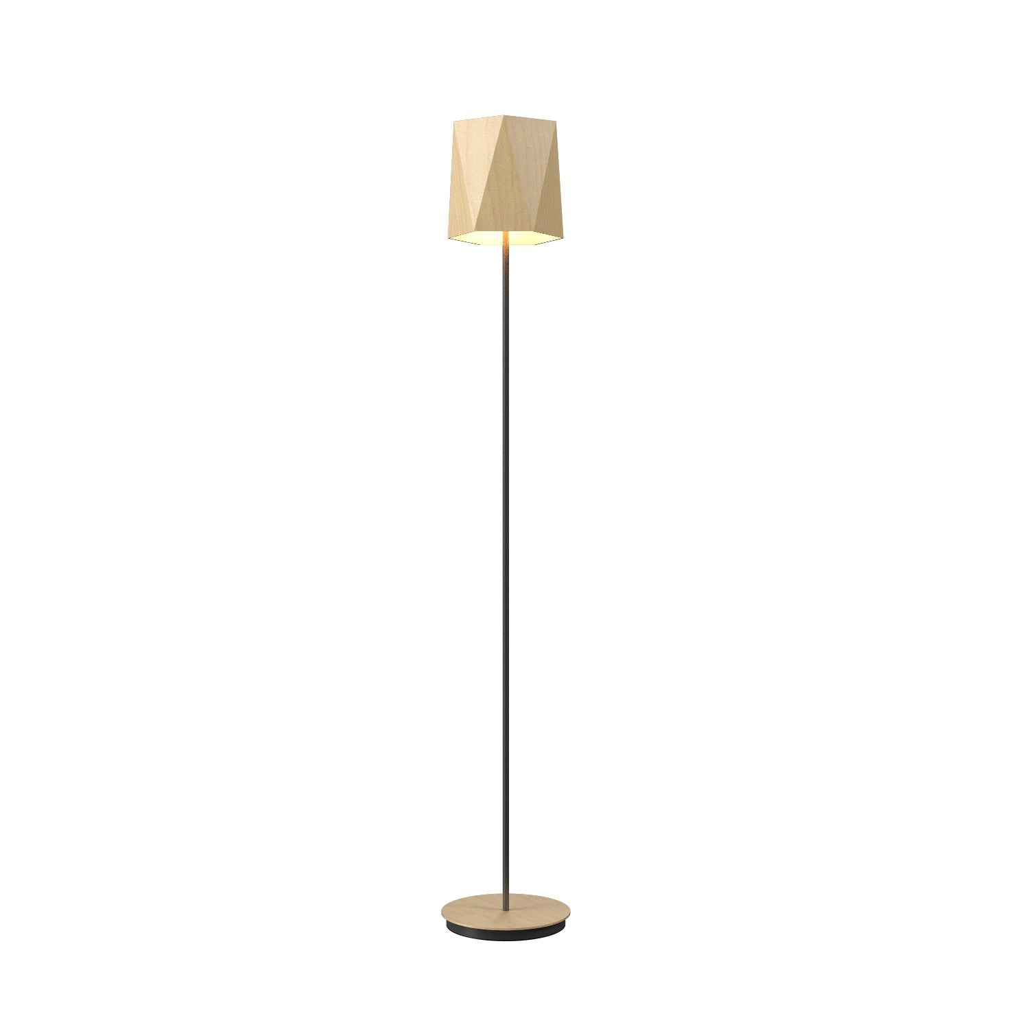 Accord Lighting - 3057.34 - One Light Floor Lamp - Facet - Maple