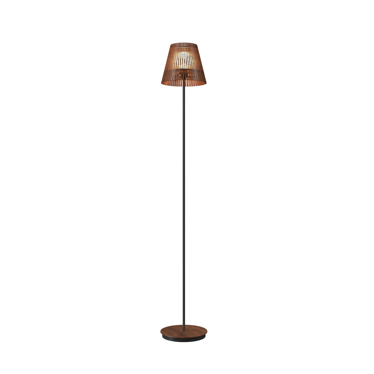 Accord Lighting - 3058.06 - One Light Floor Lamp - Living Hinges - Imbuia