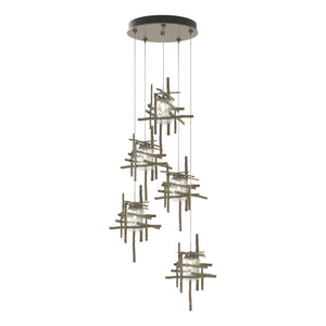 Hubbardton Forge - 131126-SKT-STND-84-II0728 - LED Pendant - Tura - Soft Gold
