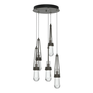Hubbardton Forge - 131127-SKT-STND-07-ZM0434 - LED Pendant - Link - Dark Smoke