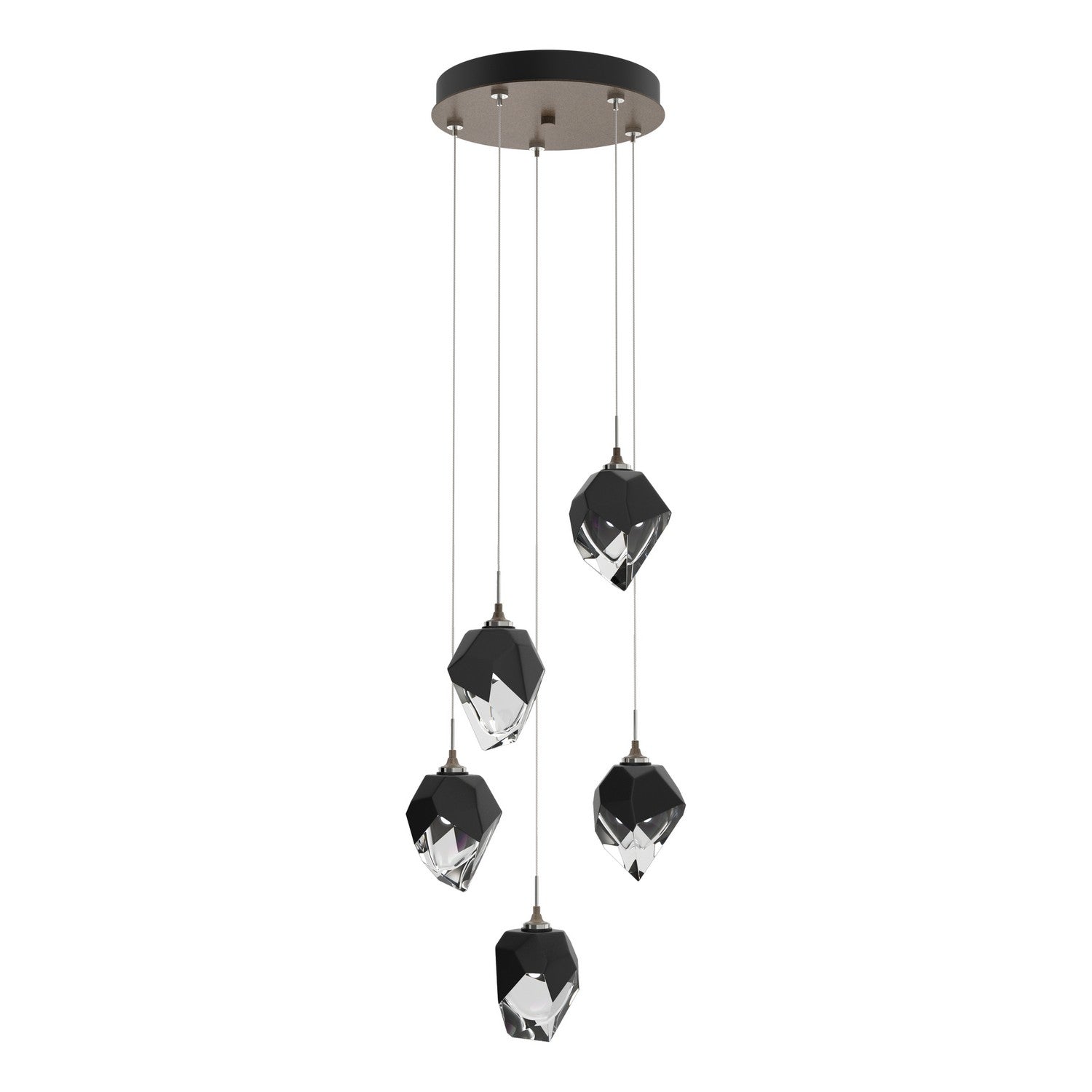 Hubbardton Forge - 131137-SKT-STND-05-BP0754 - LED Pendant - Chrysalis - Bronze