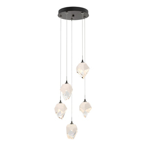 Hubbardton Forge - 131137-SKT-STND-14-WP0754 - LED Pendant - Chrysalis - Oil Rubbed Bronze
