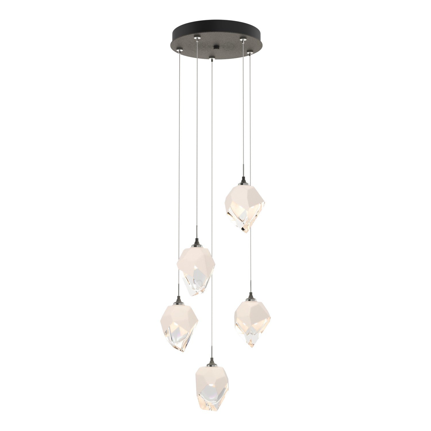 Hubbardton Forge - 131137-SKT-STND-20-WP0754 - LED Pendant - Chrysalis - Natural Iron