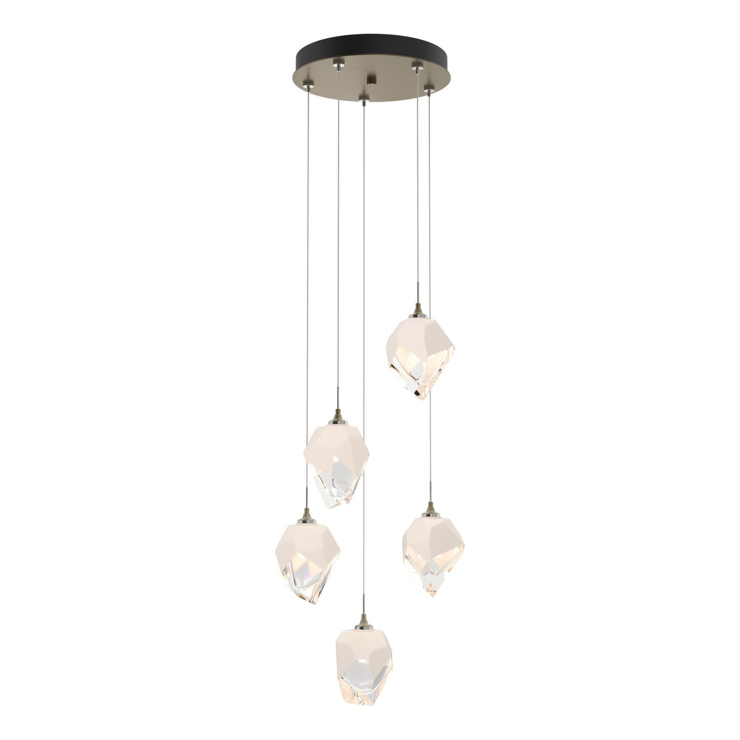 Hubbardton Forge - 131137-SKT-STND-84-WP0754 - LED Pendant - Chrysalis - Soft Gold