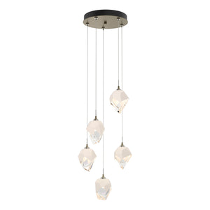 Hubbardton Forge - 131137-SKT-STND-84-WP0754 - LED Pendant - Chrysalis - Soft Gold