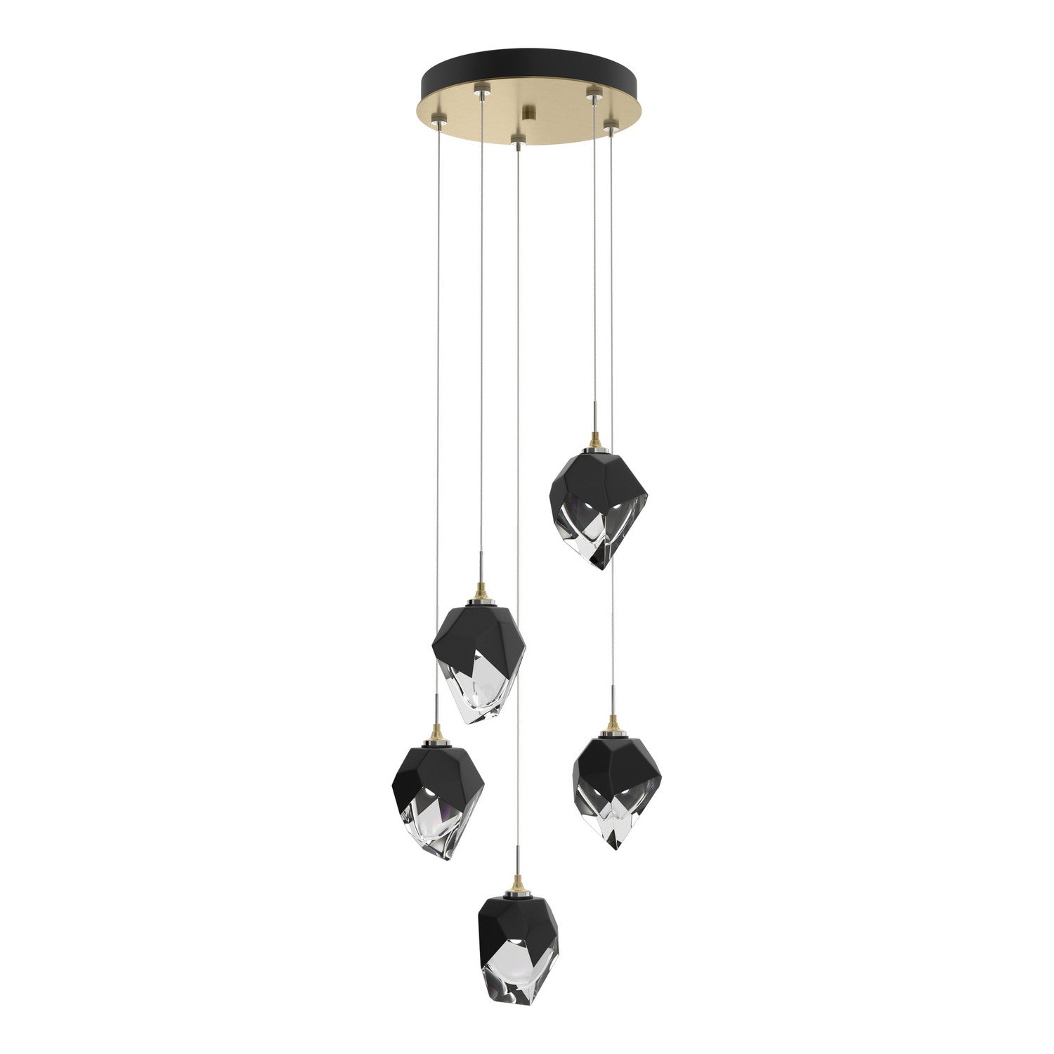 Hubbardton Forge - 131137-SKT-STND-86-BP0754 - LED Pendant - Chrysalis - Modern Brass