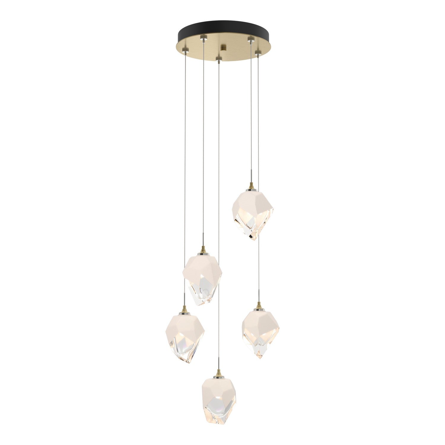 Hubbardton Forge - 131137-SKT-STND-86-WP0754 - LED Pendant - Chrysalis - Modern Brass